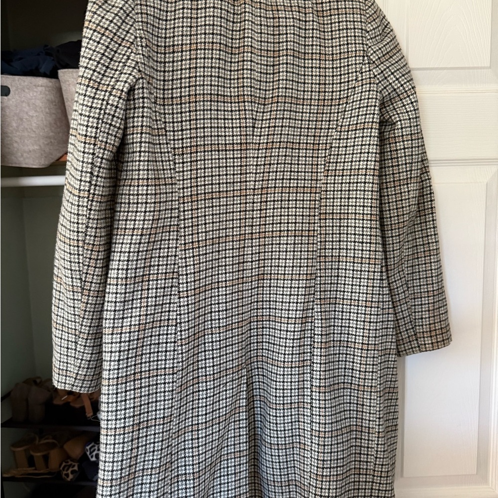 Checkered Double Breasted Coast - image 3